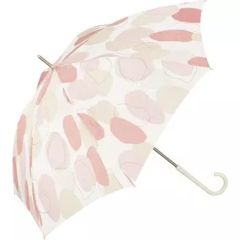 Nuance Long For Sunny or Rainy For Commuting to Work or Women Wpc. Umbrella, Pattern, Pink, Umbrella, 58cm, Women s, Days, Large, Scandinavian, Retro,