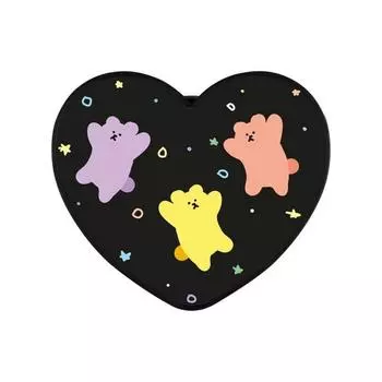 NuArt Design Иллюстрация Heart Talk, Три медведя, 1 шт.