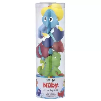 Nuby, Little Squats, 6 месяцев+, 10 упаковок