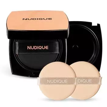 Nudique Radiance Glow Half-skin Cushion VER2. Специальный набор из 3-х предметов SPF50+ PA+++, основной продукт (15g) + пополнение (15g) + слойка (2 шт.), 2 комплекта