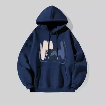 Nuevos hombres y mujeres para primavera otoo moda casual Sudadera con capucha moda simple suelta transpirable estampado Sudadera con capucha M