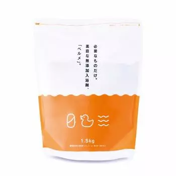 Нулевые добавки для ванны Berme Поверхностно-активное вещество Консервант Спирт Краситель Ароматизатор Нулевое увлажнение [0 Life] Без добавок 1,5 кг /