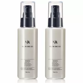 NULL Gel Set of 2 Lotion Beauty Essence Emulsion Cream CICA Citrus Scent 100 мл All-in-one Men s All-in-one