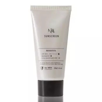 NULL Sunscreen Men s Waterproof Face & Whole Body SPF50+ PA++++ Long UVA Compatible 40g (Special formula makes it extremely resistant to sweat/water)