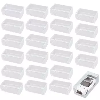 nullie Mini Car Clear Case 120 Piece Set Display Storage Collection Storage Case xx (3,0 4,0 8,2 см)