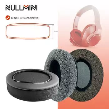 NullMini Replacement Earpads for AKG N700NC Headphones Ear Cushion Earmuffs Headset Headband