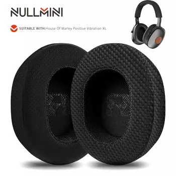 Nullmini Replacement Earpads for House Of Marley Positive Vibration XL Headphones Cooling Gel Ear Pads Cushion Sleeve Headband