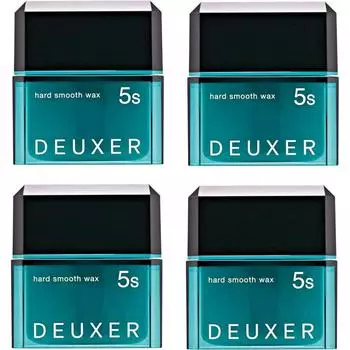 Number 3 DeuXer Dewser Hard Smooth WaX 5s Set Of 4 Floral Berry Blue Hair WaX 1 X 4 1 X 4