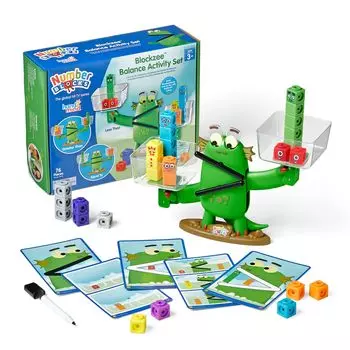 Numberblocks Blocksy Balance Activity Set Tenbin Kazuasobi образовательная игрушка 96089 подлинный продукт