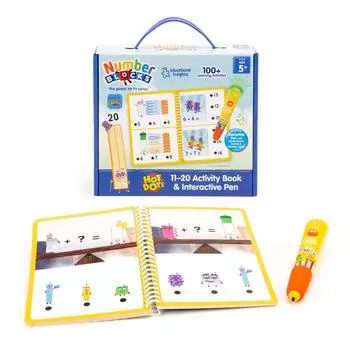 Numberblocks Number Blocks Интерактивная книга с цифрами Ручка Kazuasobi Voice Pen Развивающая игрушка EI2551 Оригинальный продукт 11-20 и