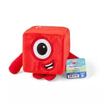 Numberblocks Number Blocks Персонаж Мягкая игрушка Один 94553 Подлинный продукт
