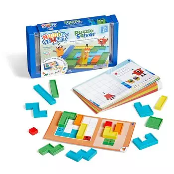Numberblocks Number Blocks Puzzle Solver Kazuasobi Puzzle Game Обучающая игрушка 96320 Подлинный продукт