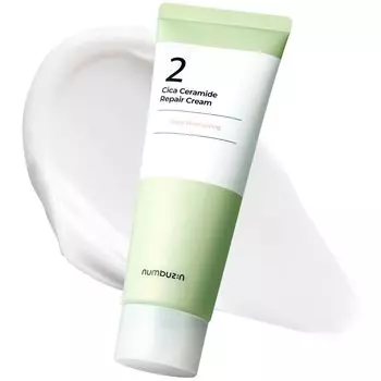 Numbers In 2 Cica Ceramide Repair Cream 60ml Cica Cream Moisturizing CICA Moisturizing Dry Skin Korean Cosmetics Korean Skin Care (numbuzin) No.