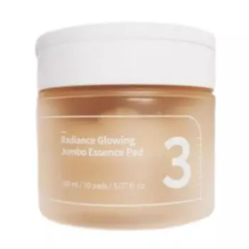 Numbers In Malgun Gyeolgwang Essence Jumbo Pads 70 подушечек, 150 мл, 1 шт.