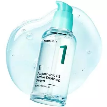 Numbers In (numbuzin) No. 1 Galvanic Pantothenic Acid Soothing Serum 50ml | Moisture Soothing Pantothenic Acid