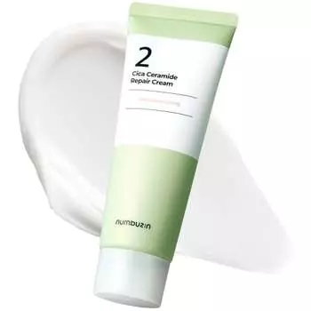 Numbers In (numbuzin) No. 2 Cica Ceramide Repair Cream 60ml | Cica Cream Moisturizing CICA Moisturizing Dry Skin Korean Cosmetics Korean Skin Care