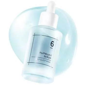 Numbers inn no. 6 sleeping mask pack serum 50ml | dry skin serum korean cosmetics skin care