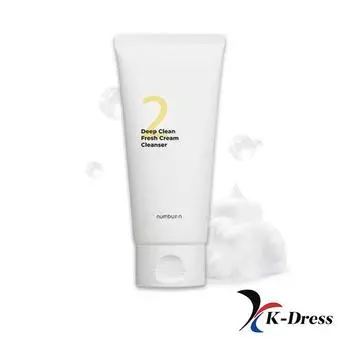 Numbersin No.2 Deep Clean Cream очищающая пенка 120 мл 1 PCS