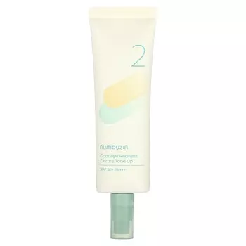 Numbuzin, №2 Прощай, покраснения, выравнивание тона кожи, SPF 50+ PA+++, 50 мл (1,69 унции)