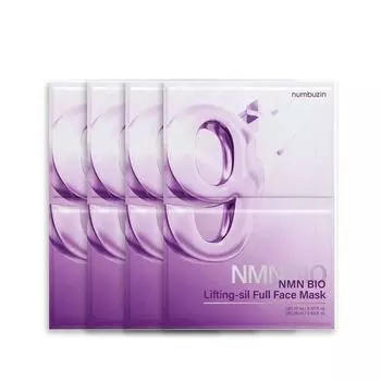NUMBUZIN NMN BIO Lifting-sil полнолицевая маска (20мл+28мл)*4 шт. P000DYYJ - Face Mask