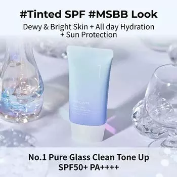 NUMBUZIN No1 Pure Glass Clean Tone Up SPF50+ PA++++ 50ml AUTHENTIC STORE