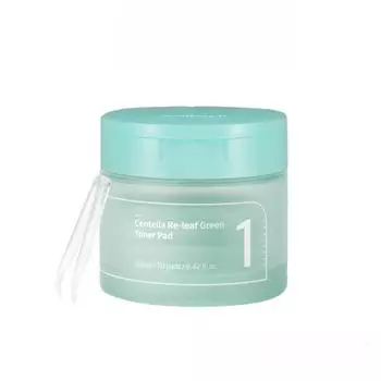 NUMBUZIN No.1 Centella Re-Leaf Green Toner Pad 190 мл/70 подушечек