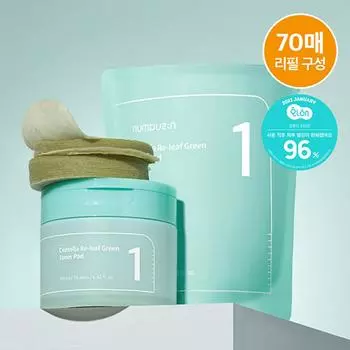 нумбузин Нет. 1 тонер-диск Centella Re-leaf Green 70P (+70P пополнения)