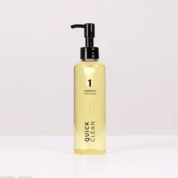NUMBUZIN No.1 Quick Clean Cleansing Oil 200ml - Очищающее масло Quick Clean Cleansing Oil