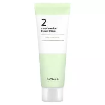 Numbuzin, No.2 Cica Ceramide Repair Cream, 2,02 жидких унций (60 мл)