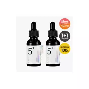 numbuzin No.5+ Glutacion C Traces Ampoule 30 мл + 30 мл Duo Planning