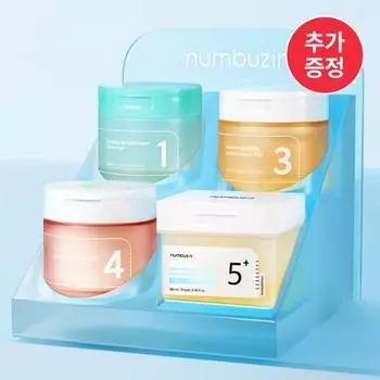 NUMBUZIN Toner Pad Giveaway Plan Choose 1 out of 4 types (No. 1/No. 3/No. 4/No. 5) Pad No. 1, 70 sheets (+10 sheets)