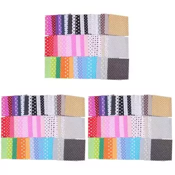 NUOBESTY Цветочная стильная ткань DIY Striped Cut 150 шт. Ткань, Выкройка, Хлопок, Набор, Рукоделие, Хлопок, Ручная работа, Ручная работа, Пэчворк, Ткань, 10x10 см,