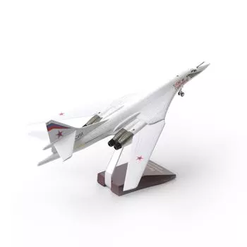 NUOTIE Blackjack стратегический бомбардировщик литой металлический самолет модель комплект советский истребитель предварительно собранная модель самолета с коллекционной подставкой Ту-160 1/144