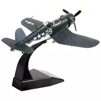 NUOTIE Corsair USA Fighter Model, винтажный истребитель времен Второй мировой войны, металлический литой самолет, военный демонстрационный самолет для коллекции или подарка 1/72