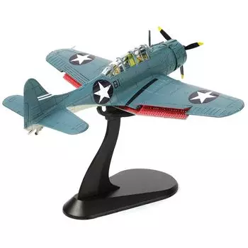 NUOTIE Douglas Best Dauntless Модель пикирующего бомбардировщика Вторая мировая война Мидуэй Винтажный истребитель Металлический литой самолет Военная демонстрация Демонстрация самолета