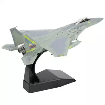 NUOTIE Eagle Fighter Model Diecast Metal Aircraft Model Military Fighter Model with Stand for Adult Military Enthusionary Collection Display or Gift