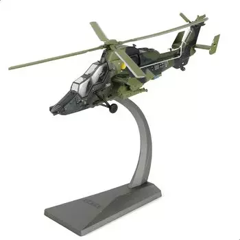 NUOTIE EC665 Eurocopter Tiger Металлическая модель самолета с подставкой UAT Немецкая военная литая модель вертолета из сплава Военная коллекция самолетов 1/72