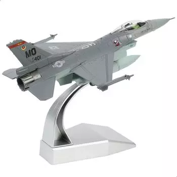NUOTIE Fighting Falcon Airplane Model Kit Готовый продукт Литой самолет Металлическая модель истребителя Демонстрационная коллекция или подарок 1/100 F-16C Предварительно собранный