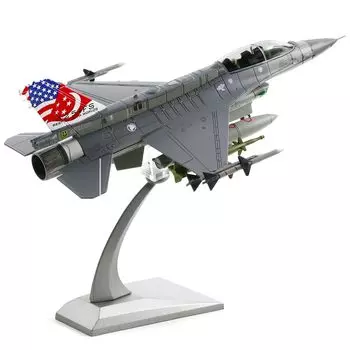 NUOTIE Scale Fighting Falcon Airplane Prebuild Model Kit Готовый продукт Литой самолет Металлическая модель истребителя Дисплей 1/72 F-16D (F-16D Сингапур)