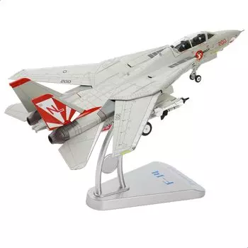 NUOTIE Tomcat Alloy Model Sun Downers Fighter Diecast Metal Plane Военная демонстрационная модель ВМС США для коллекции или подарка F-14 1/72 VF-111…