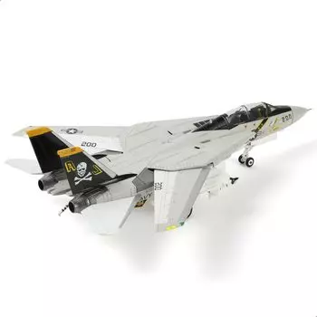 NUOTIE US Navy Tomcat Alloy Model Jolly Rogers Fighter Diecast Aircraft Military Display Model Finished Product 1:72 Ф-14 ВФ-84