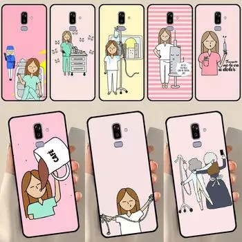Nurse Doctor Dentist Case For Samsung Galaxy J3 J5 J7 2017 A3 A5 J1 2016 J4 J6 Plus A6 A7 A8 A9 J8 2018 Coque A3 2017 - A320