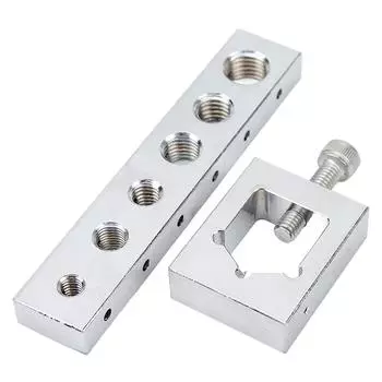 Nut Bolt Drill Jig VS559 Metal High Hardness Precise Safety Wire Drill Guide Set for Secure Locking Wire