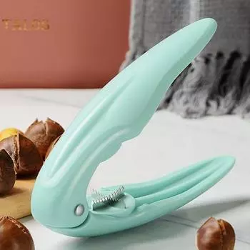 Nut Plier Sharp Cross Sawtooth Open Shell Solid Durable Multipurpose Hazelnut Walnut Chestnut Opener Kitchen Gadgets чёрный