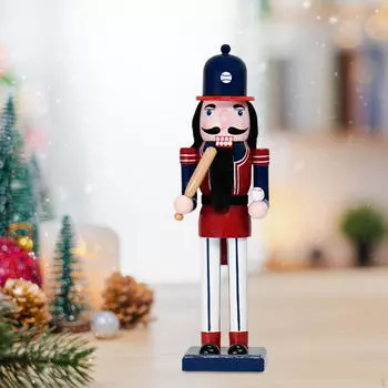 Статуэтка Щелкунчика Рождественская Статуэтка Украшение для Центрального Стола для Праздничного