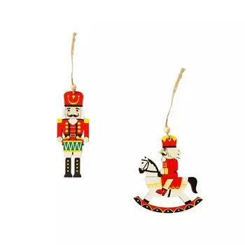 Nutcracker Hanging Pendant Christmas Decoration Party Supplies Gifts Christmas