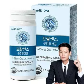 Nutri D-Day OralSense Оральные лактобактерии, 30 таблеток, 1 шт.