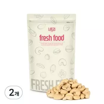 Nutri raw cashew nuts, 500g, 2 pieces, Korean nuts