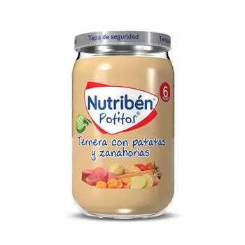 Nutriben Potito Говядина, картофель и морковь 235 г