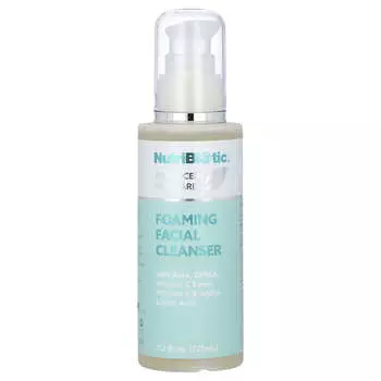 NutriBiotic, Advanced Skin Care, пенящееся очищающее средство для лица, 4,2 жидких унции (125 мл)